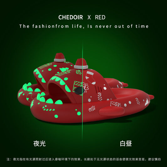 Cross-border popular internet celebrity shark slippers multi-category link 1