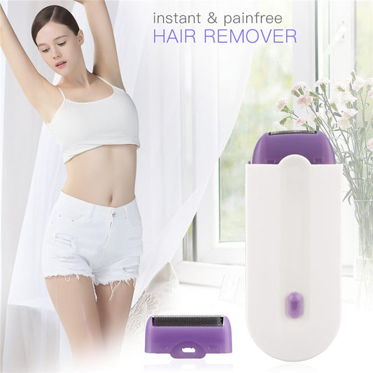 Cross-border new epilator Blu-ray shaver induction shaver lady shaver induction automatic hair removal instrument